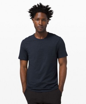 Lululemon 5 Year Basic Tee Sun Wash Azul Marino | 698214GSW