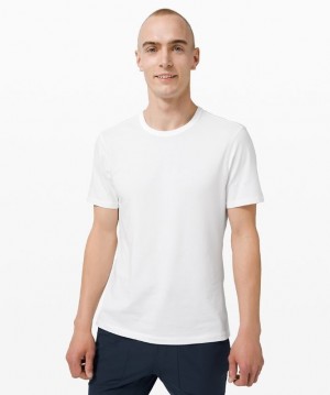 Lululemon 5 Year Basic Tee Sun Wash Blancos | 132758AXB