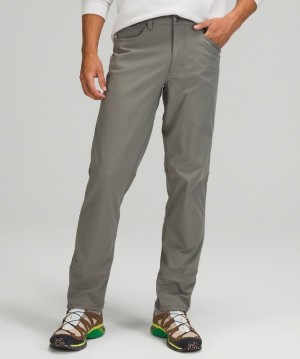 Lululemon ABC Classic-Fit Pant 28 Warpstreme Grises Verde Oliva | 831457YBL