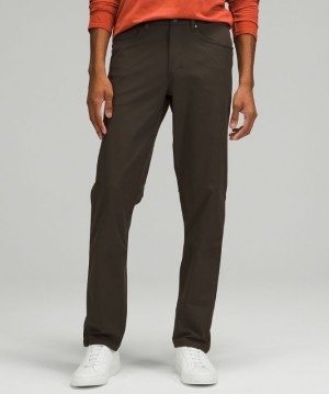 Lululemon ABC Classic-Fit Pant 37 Warpstreme Verde Oliva Oscuro | 743681RVA