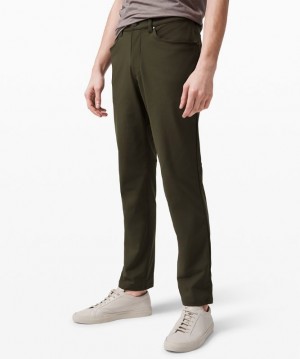 Lululemon ABC Pant Classic 32L Verde Oliva Oscuro | 194870QIW