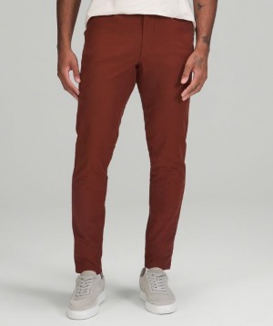 Lululemon ABC Pant Skinny 34L Marrom | 690314KMG