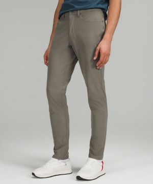Lululemon ABC Pant Slim 28L Grises Verde Oliva | 905321DFT