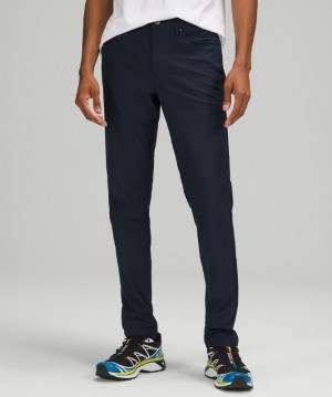 Lululemon ABC Pant Slim 28 Warpstreme Azul Marino | 694231MPF