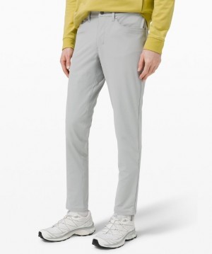 Lululemon ABC Pant Slim 28 Warpstreme Plateados | 726389RJY