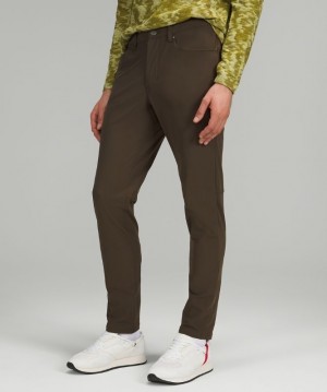 Lululemon ABC Pant Slim 30L Verde Oliva Oscuro | 501246ODW