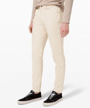 Lululemon ABC Pant Slim 32L Blancos | 027381BQE