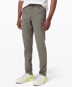 Lululemon ABC Pant Slim 37L Grises Verde Oliva | 196237GTU