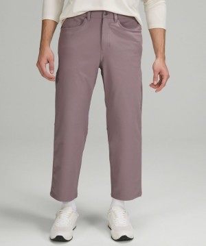 Lululemon ABC Relaxed-Fit Crop Pant Cord Lunar Rock | 540783LUE