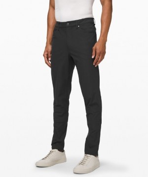 Lululemon ABC Slim-Fit Pant 37 Warpstreme Obsidian | 862795GHN