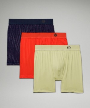 Lululemon AIM Boxer 3 Pack Rojos Verdes Rosas Azul Marino | 430189NGX