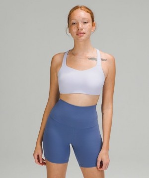 Lululemon Adapt and Align Bra Light Support Azules | 487032IRF