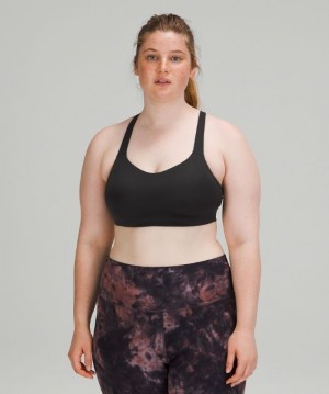 Lululemon Adapt and Align Bra Light Support Negros | 210536RQD