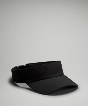 Lululemon Adjustable Sweat Visor Negros | 751809FET