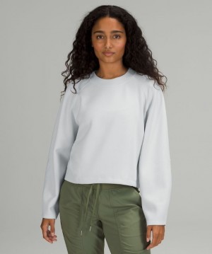 Lululemon AirWrap Modal Crew Blancos | 835061OZA