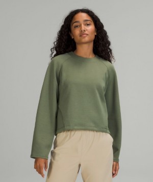 Lululemon AirWrap Modal Crew Verdes | 748301NZG