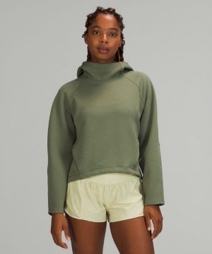Lululemon AirWrap Modal Pullover Hoodie Verdes | 562049HDF