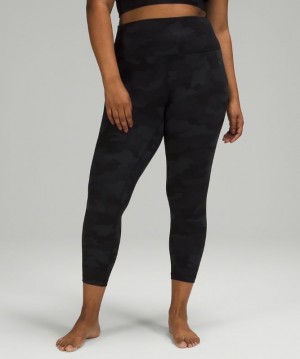 Lululemon Align HR Pant 25 Camuflados Negros Multicolor | 746208HSN