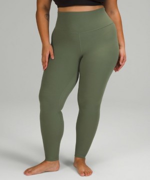 Lululemon Align HR Pant 28 Verdes | 194086DEL