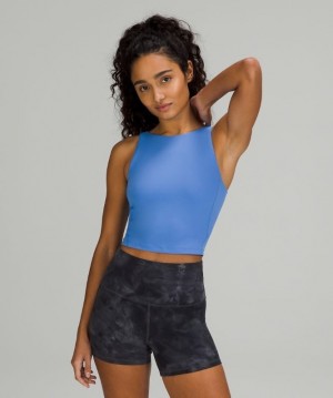 Lululemon Align High-Neck Tank Top Azules | 902318PFL