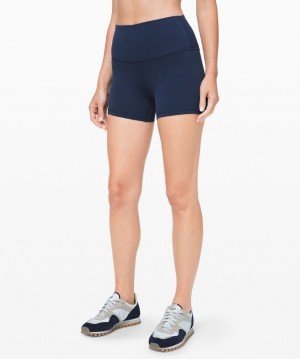 Lululemon Align High-Rise Short 4 Azul Marino | 683917BJL
