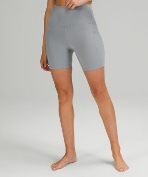 Lululemon Align High-Rise Short with Pockets 6 Grises | 439207ARX