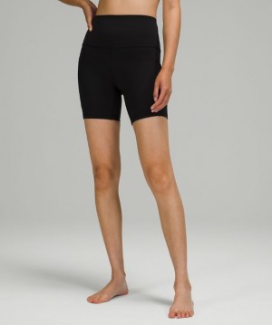 Lululemon Align High-Rise Short with Pockets 6 Negros | 928107ONB