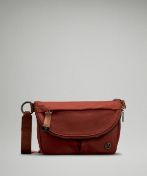 Lululemon All Night Festival Bag Micro Marrom | 860439UHV