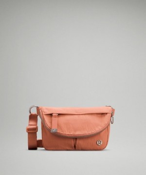 Lululemon All Night Festival Bag Micro Rosas | 708425UBC