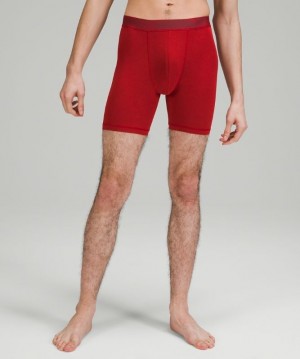Lululemon Always In Motion Boxer Mesh 7 Rojos | 327695FOH
