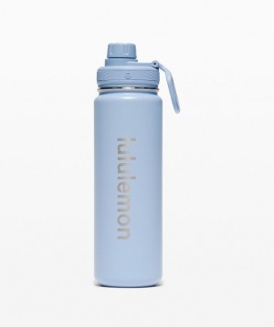 Lululemon Back to Life Sport Bottle 24oz Azules Beige | 720468ODU