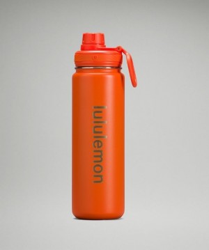 Lululemon Back to Life Sport Bottle 24oz Coral | 169357NVB