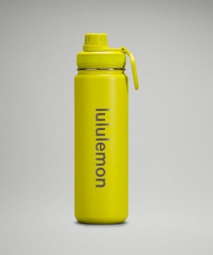 Lululemon Back to Life Sport Bottle 24oz Amarillos | 096283TFD