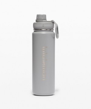 Lululemon Back to Life Sport Bottle 24oz Grises | 850673KHL