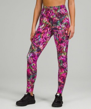 Lululemon Base Pace High-Rise Tight 28 Rosas Multicolor | 210849DWP