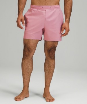 Lululemon Channel Cross Short 5 Rosas Grises Marrom | 235984WTL