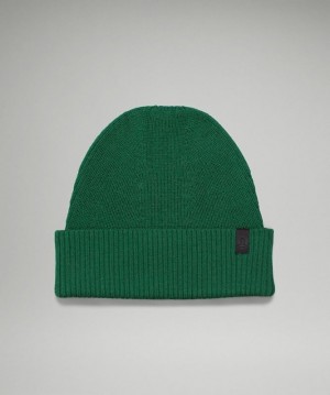 Lululemon Cold Pursuit Knit Beanie Verdes | 041329NFT