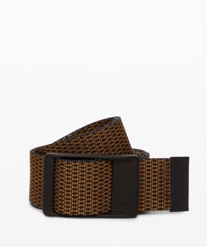 Lululemon Commission Belt Obsidian Marrom Marrom | 521364MFA