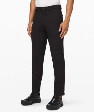 Lululemon Commission Classic-Fit Pant 37 Warpstreme Negros | 351027ROJ