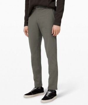 Lululemon Commission Classic-Fit Pant 37 Warpstreme Grises Verde Oliva | 102389EFT