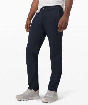 Lululemon Commission Relaxed-Fit Pant 34 Warpstreme Azul Marino | 906824HTZ