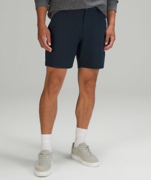 Lululemon Commission Short Classic Warpstreme 7 Azul Marino | 365984TVI