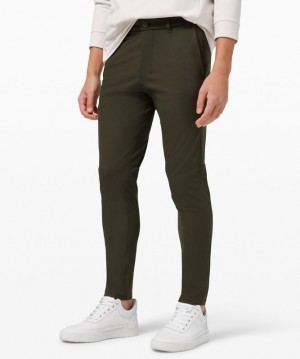 Lululemon Commission Skinny-Fit Pant 32 Warpstreme Verde Oliva Oscuro | 185247TPV