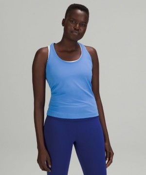 Lululemon Cool RB Short Tank Nulu Azules | 871932VQC