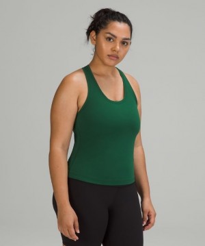 Lululemon Cool RB Short Tank Nulu Verdes | 406217HYP