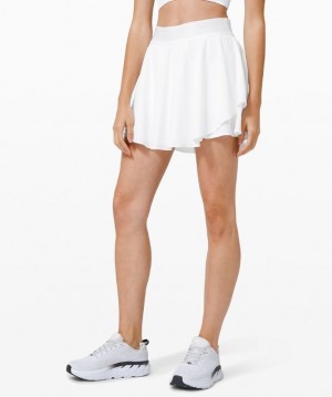 Lululemon Court Rival High-Rise Skirt Long Blancos | 192803ZCY
