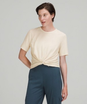 Lululemon Crescent T-Shirt Blancos | 518720EWY