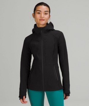 Lululemon Cross Chill Jacket RepelShell Negros | 631852GHO
