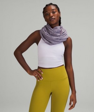 Lululemon Customizable Snap Scarf Verde Oliva Claro | 840195USL