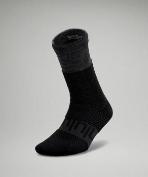 Lululemon Daily Stride Boot Crew Sock Negros | 796381PYH